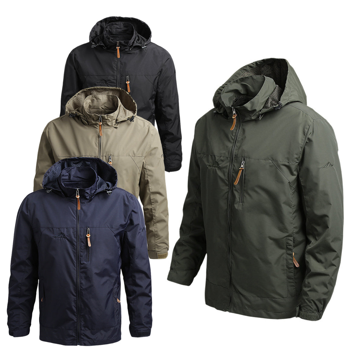 🔥【M-5XL】Jesensko-zimska casual jakna s kapuljačom, širok kroj, veliki brojevi