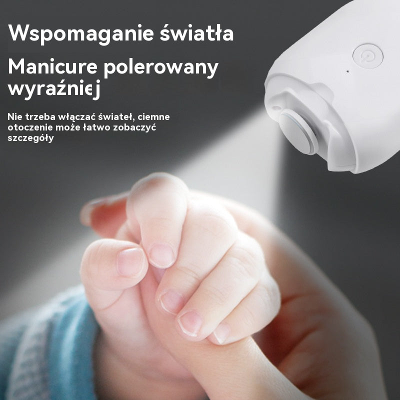 💅 Kup jeden, a drugi dostaniesz gratis! ✨ W pełni automatyczne elektryczne obcinacze do paznokci, bezpieczna i delikatna pielęgnacja paznokci 👶 Ciche i bezpieczne