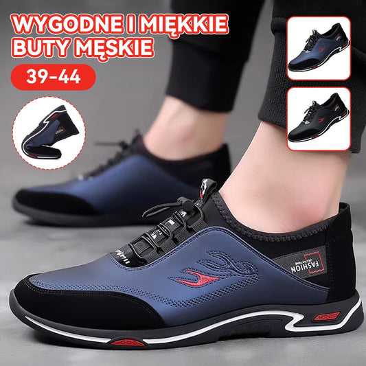 👞Męskie, oddychające buty biznesowe na co dzień.