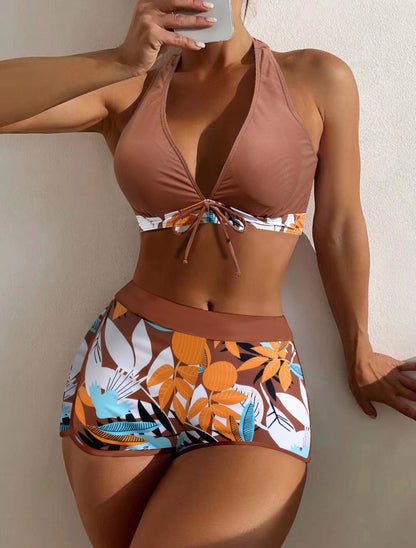2025 Set costum de baie imprimat nou pentru dama