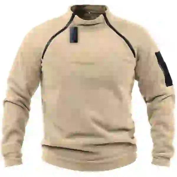 🎉✨【S-4XL】Nowa moda męska zimowa ciepła polarowa kurtka bazowa, bluza