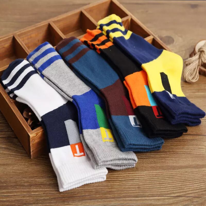 🧦Compra 5 y llévate 5 gratis【10 pares】Calcetines deportivos transpirables, antiolores y absorbentes del sudor para hombre