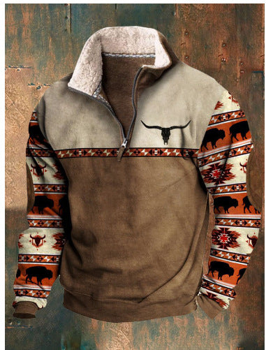 🔥【-50% Oferta specjalna】Męski sweter 3D – Modny i wygodny na jesień-zimę