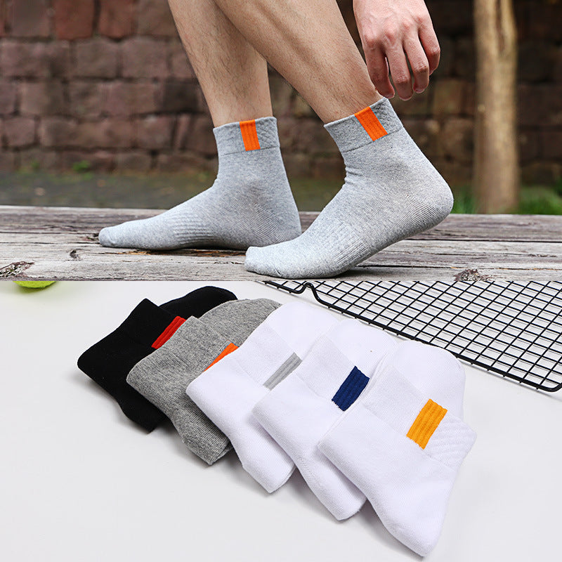 🧦Compra 5 y llévate 5 gratis【10 pares】Calcetines deportivos transpirables, antiolores y absorbentes del sudor para hombre