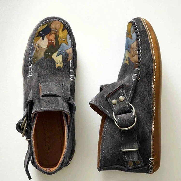 【35-43】Nowe, jesienne, płaskie, wysokie buty na co dzień, miękkie skórzane, zapinane na zamek płaskie botki