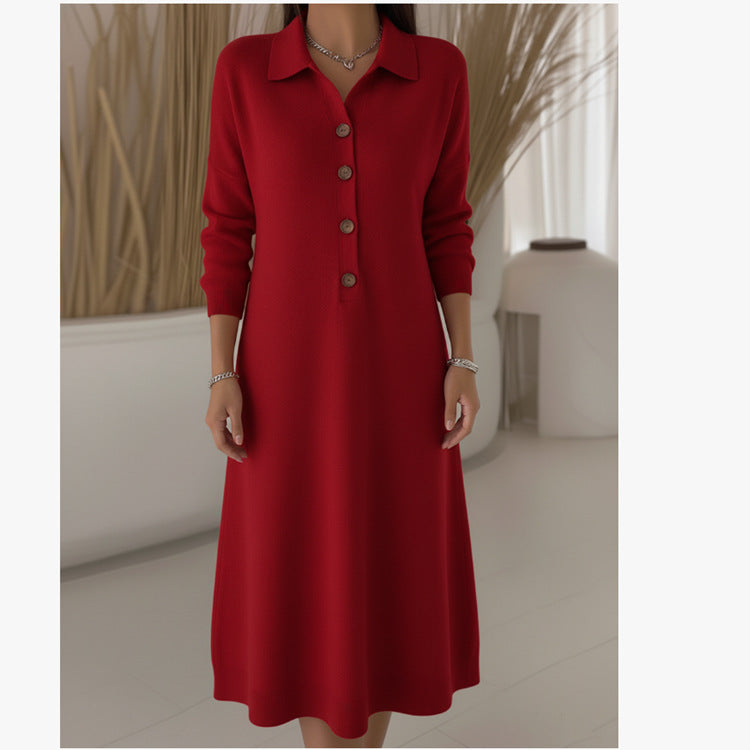 🔥✨ 【S-3XL】👗 2025 Nowa modna dzianinowa sukienka