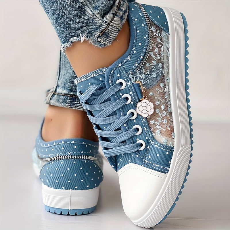 💕【35-42】2026 Lato Nowe Damskie Hollow Denim Casual Shoes