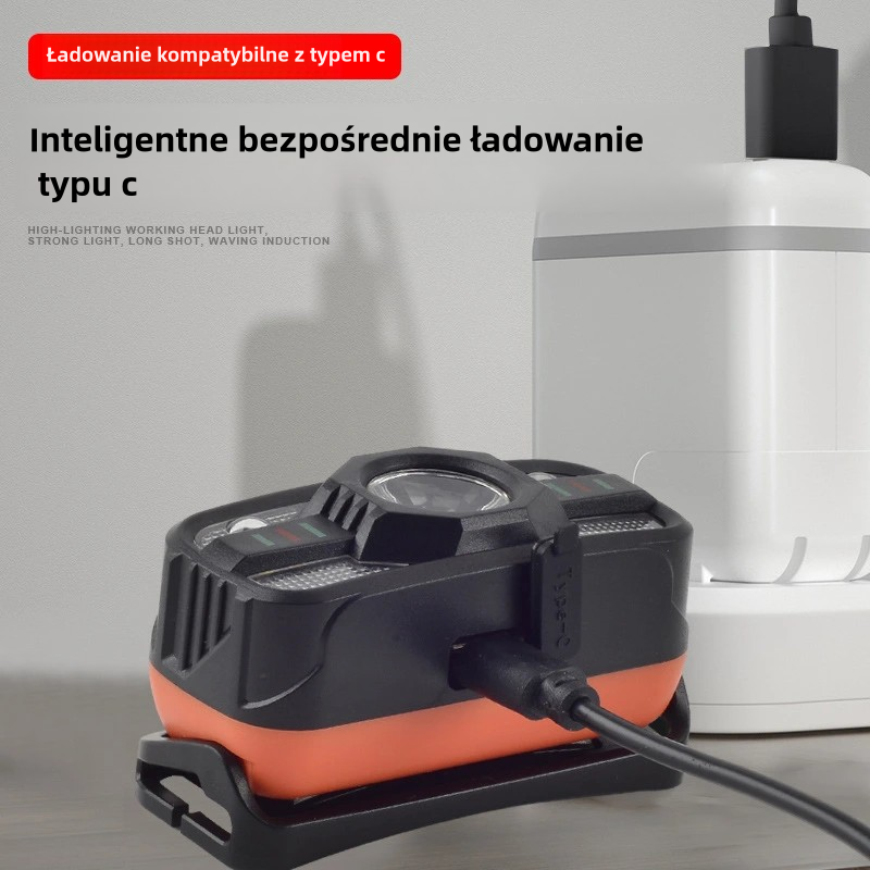 💥【Kup 1, a 1 otrzymasz gratis】🌟💡Indukcyjne reflektory LED z funkcją inteligentnego ładowania przez USB