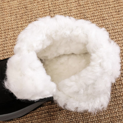 🔥【39-45】👟Téli férfi cipő tiszta vattából, bársonyból és vastag szőrméből