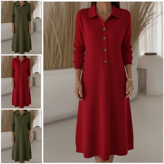 🔥✨ 【S-3XL】👗 2025 Nowa modna dzianinowa sukienka