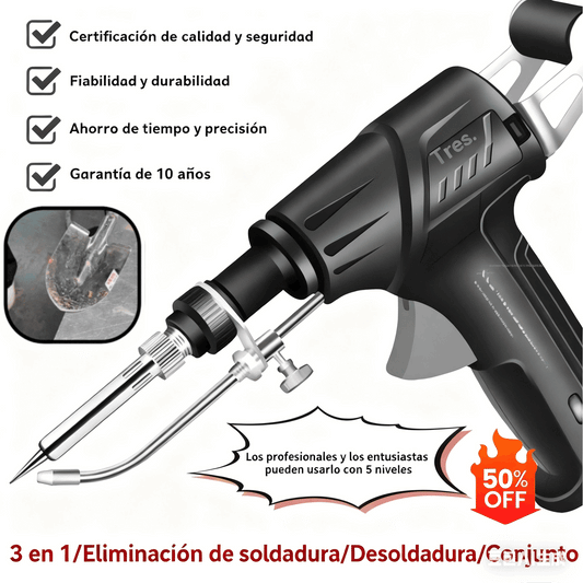 🔥🔩 Pistola de soldadura eléctrica manual, kit de soldadura automático ✅
