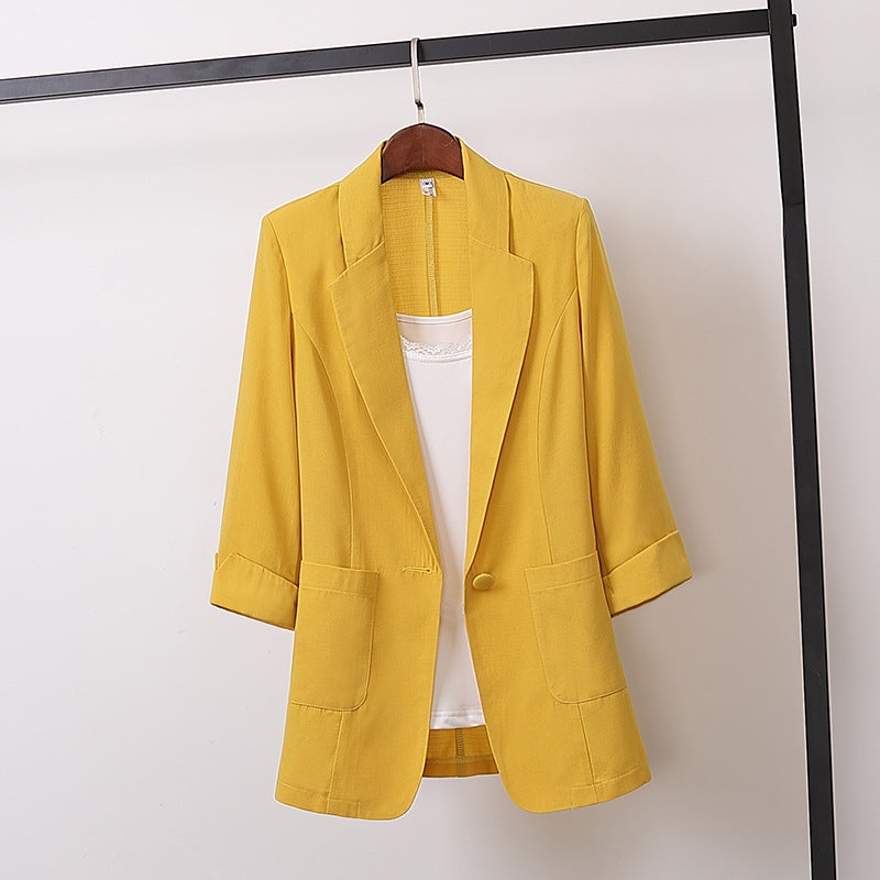 2025 nou costum blazer de dama marime plus, casual si versatil