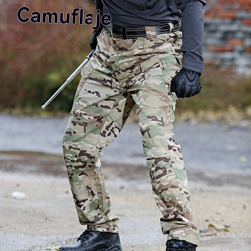 ⏳¡ÚLTIMO DÍA DE REBAJAS! ¡50% DE DESCUENTO!🔥Pantalones tácticos militares para hombre, a prueba de viento y aislantes.
