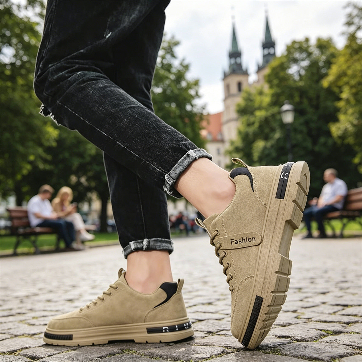 🎉【39-44】2026 Męskie skórzane buty sportowe na co dzień