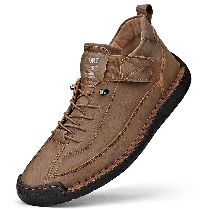 🔥【50% OFF】【38-48】👟👟Casual obuwie męskie na co dzień, robocze, outdoorowe, szyte buty