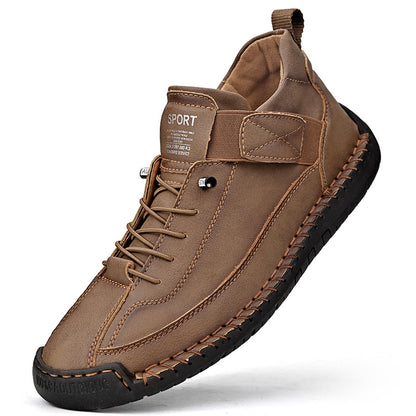 🔥【50% OFF】【38-48】👟👟Casual obuwie męskie na co dzień, robocze, outdoorowe, szyte buty
