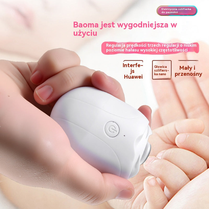 💅 Kup jeden, a drugi dostaniesz gratis! ✨ W pełni automatyczne elektryczne obcinacze do paznokci, bezpieczna i delikatna pielęgnacja paznokci 👶 Ciche i bezpieczne