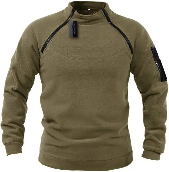 🎉✨【S-4XL】Nowa moda męska zimowa ciepła polarowa kurtka bazowa, bluza