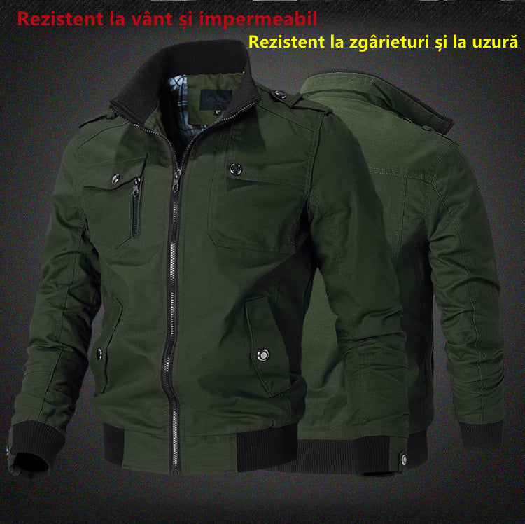 👍🔥 [M-5XL] Nova muška vojna jakna, teška, visokokvalitetna, topla