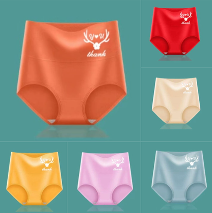 💖 Último día – 50 % de descuento 【Compra 6 y recibe 6 gratis】Pantalones de cintura alta para realzar los glúteos, hechos de algodón de alta calidad ✨️ (45-95 kg)