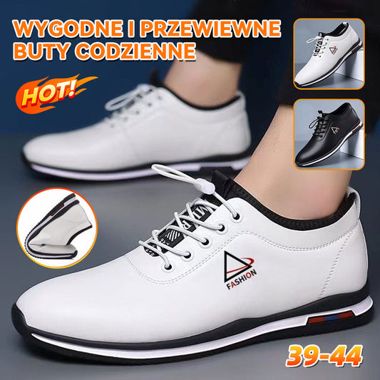 Wiosna 2026 Nowy styl Miękka podeszwa Uniwersalne buty biznesowe casualowe Wygodne i oddychające buty męskie