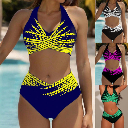 【✨Rabat ograniczony czasowo】👙 （40-100KG）Nowy modny kostium kąpielowy bikini, dostępny w wielu kolorach