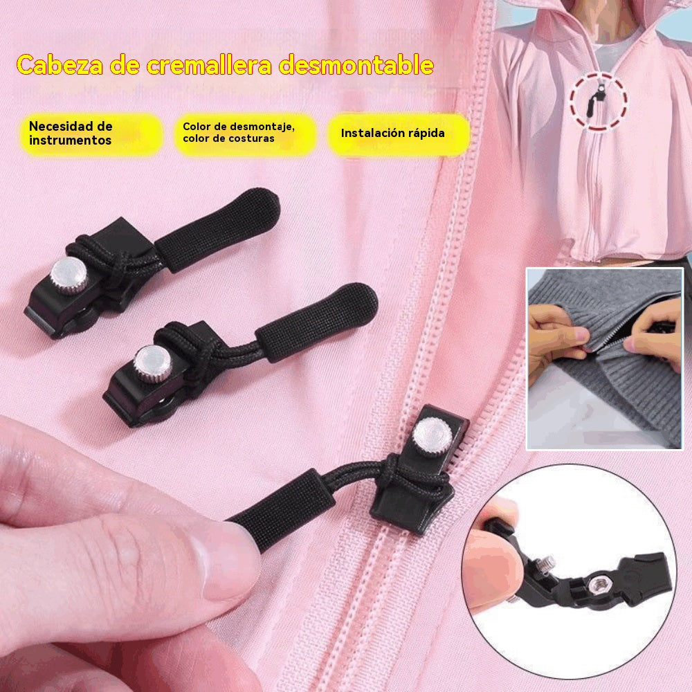 🛒【Disponible en tamaños grande, mediano y pequeño.】Herramienta universal de reparación de cremalleras