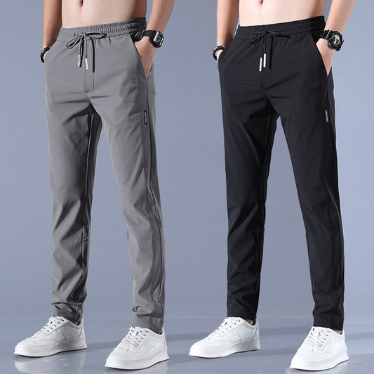 【Compre 1 y obtenga 1 gratis】【M-5XL】2026 nuevos pantalones elásticos informales para hombre, cómodos y a la moda