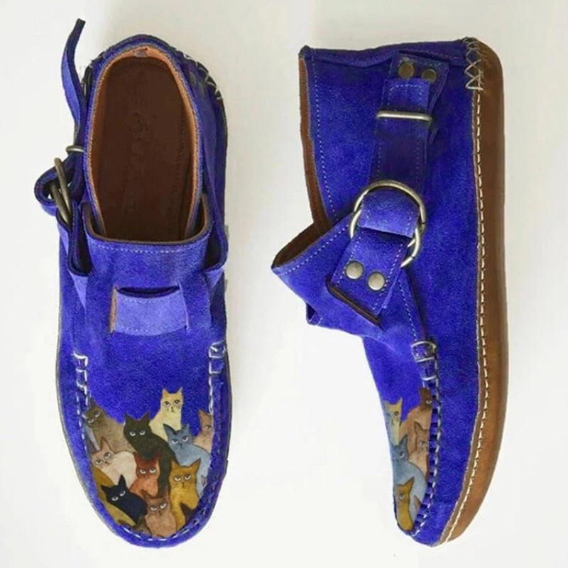 【35-43】Nowe, jesienne, płaskie, wysokie buty na co dzień, miękkie skórzane, zapinane na zamek płaskie botki