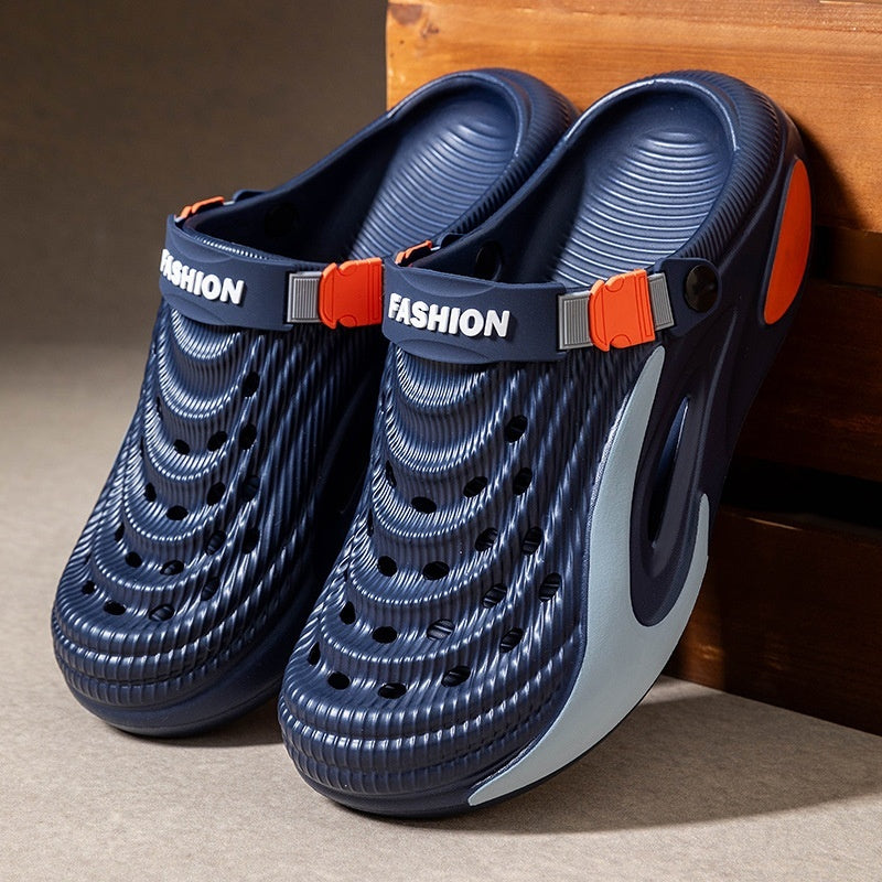 👟 Posebna ponudba s 50 % popustom 🌬️ Večnamenski moški sandali (odebeljen podplat iz EVA): Nedrseči, ultra lahki, zračni – popolna izbira za na plažo, šport in vsakodnevno nošenje 🏃‍♂️