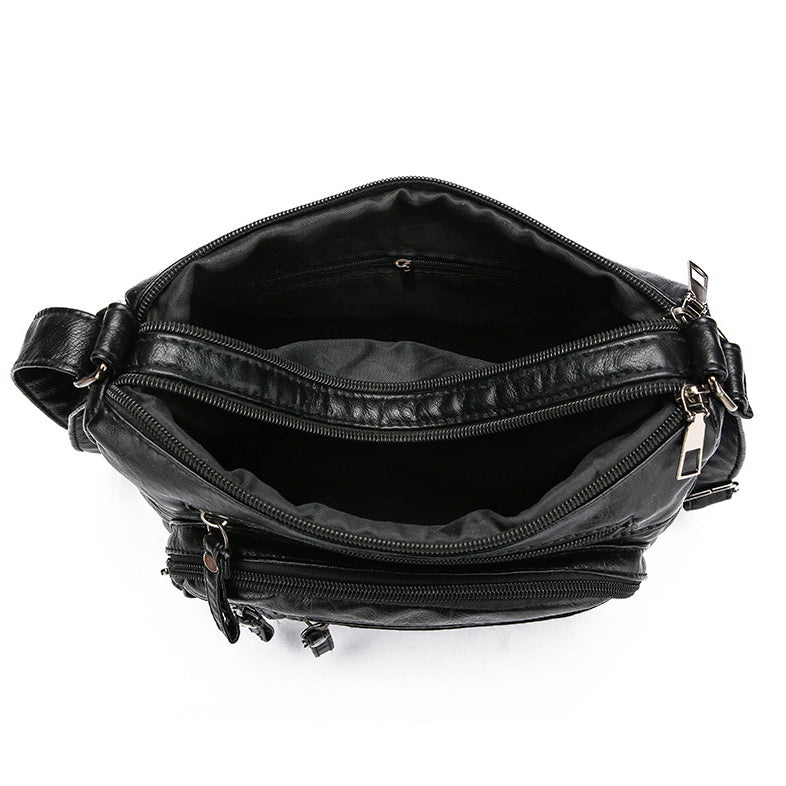 🔥【50% kedvezmény】2025 Új, nagy kapacitású puha bőr válltáska/crossbody táska