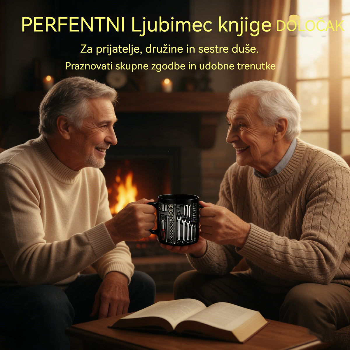 Najbolj vroča skodelica leta 2026: ☕ Skodelica, potiskana s kul mehanskimi orodji.