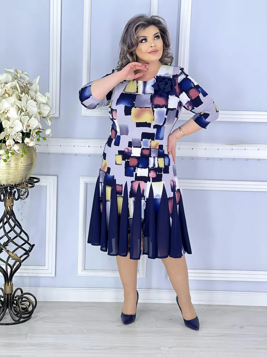 👗💐【S-5XL】Čudovito in modno krilo s potiskom