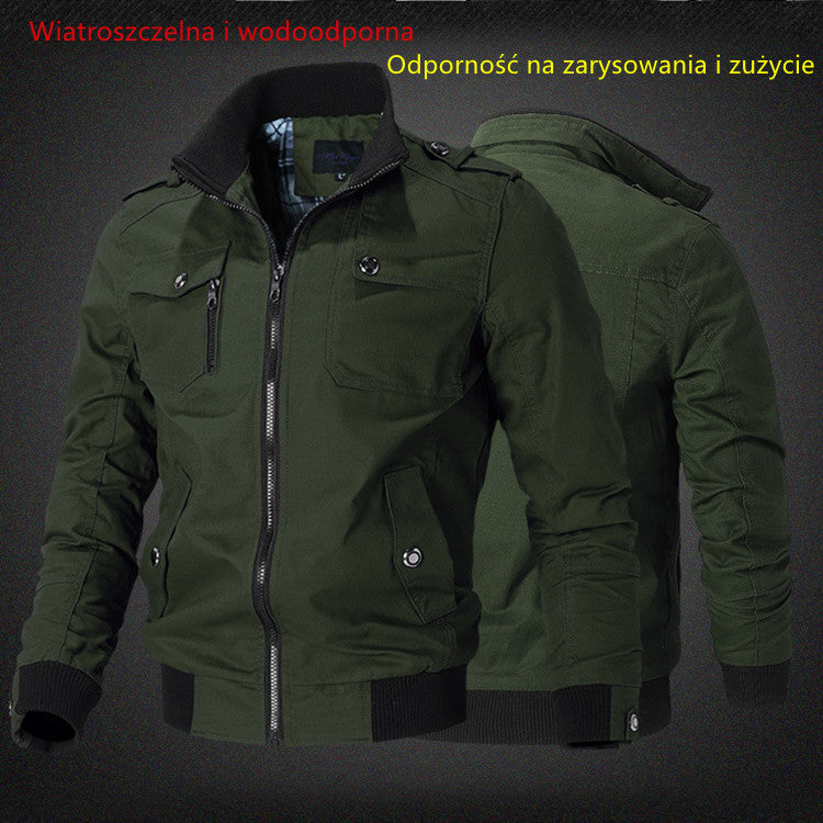 👍🔥 [M-5XL] Nowa męska kurtka , gruba, wysokiej jakości, ciepła