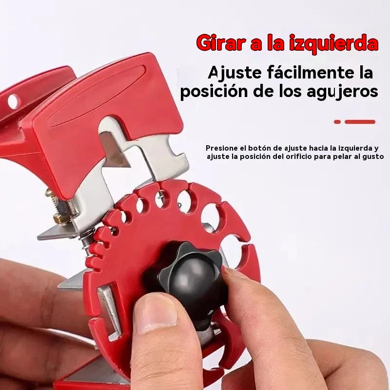 Máquina manual para pelar cables de cobre, Máquina manual para pelar cables