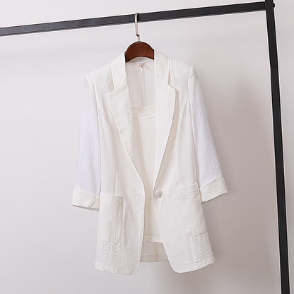 2025 nou costum blazer de dama marime plus, casual si versatil