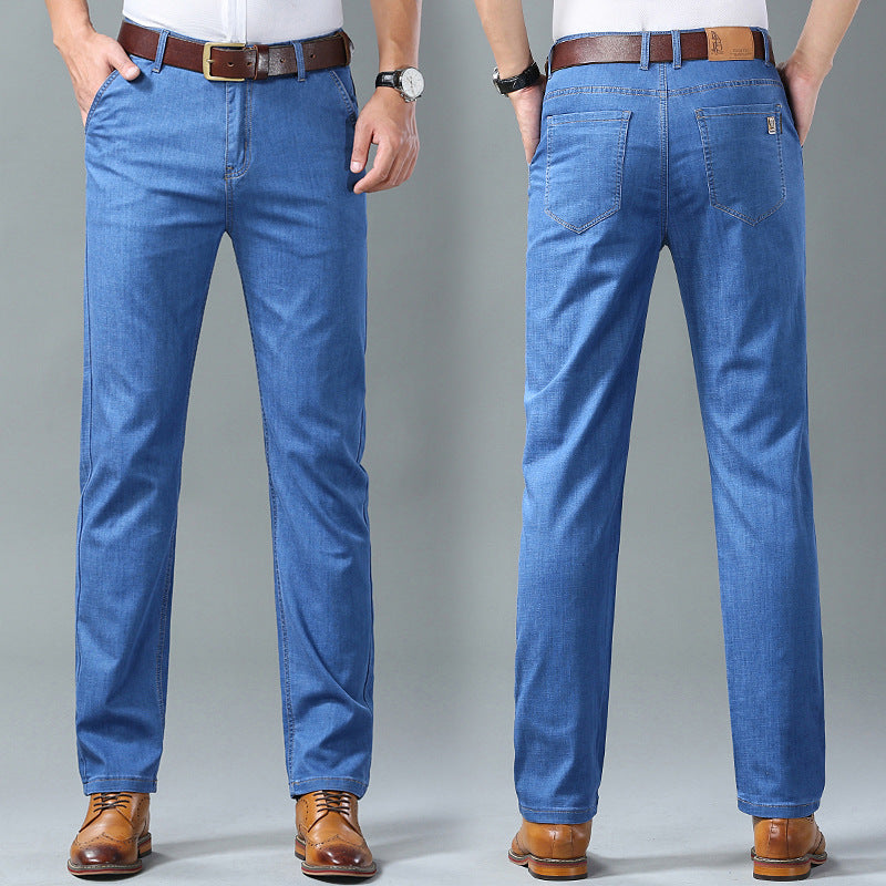 🔥👖2025 Blugi pentru bărbați simpli, casual și versatili de mărime mare👍