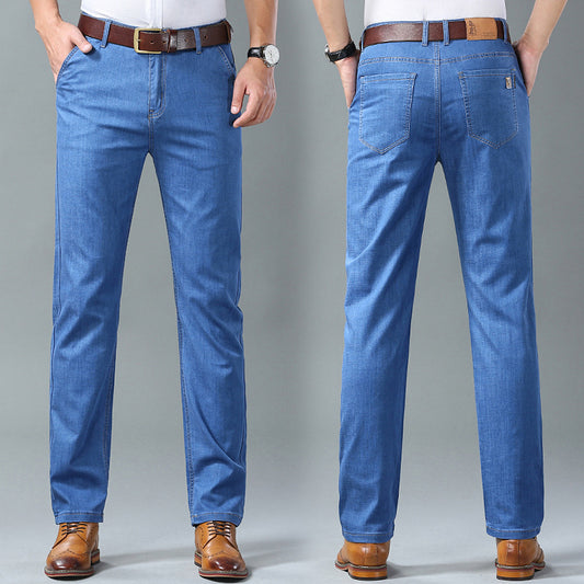 🔥👖2025 Blugi pentru bărbați simpli, casual și versatili de mărime mare👍