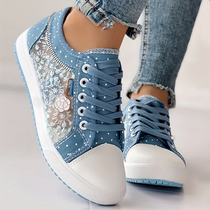 💕【35-42】2026 Lato Nowe Damskie Hollow Denim Casual Shoes