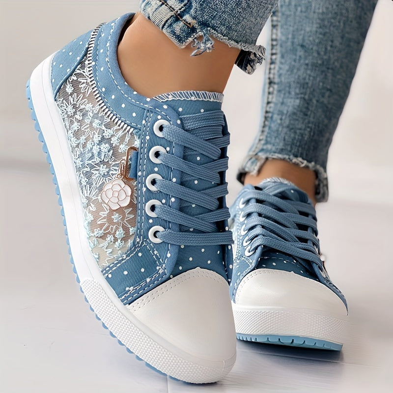 💕【35-42】2026 Lato Nowe Damskie Hollow Denim Casual Shoes