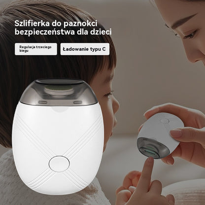 💅 Kup jeden, a otrzymaj drugi za darmo! ✨ Elektryczna lima do paznokci – cicha, bezpieczna dla niemowląt, delikatne i bezpieczne pielęgnowanie paznokci 👶🔧