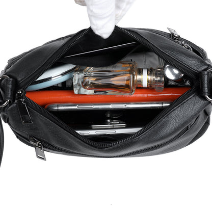 👜2025 Modna duża torba na ramię z miękkiej skóry