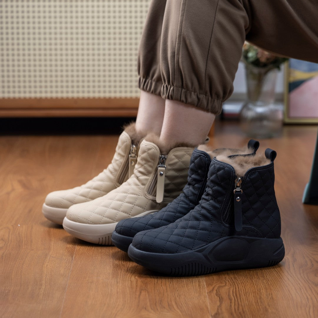 🔥👢【35-40】 2026 nuevas botas de nieve cálidas y gruesas de moda para mujer