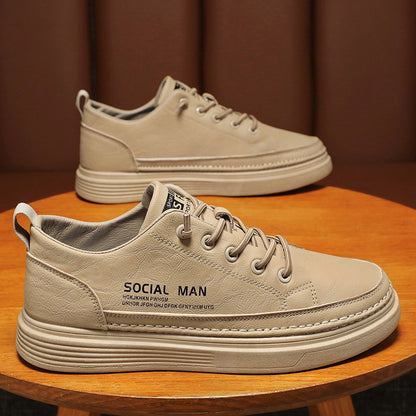 【39-44】2025 wiosenne nowe buty na co dzień z miękkiej skóry bydlęcej