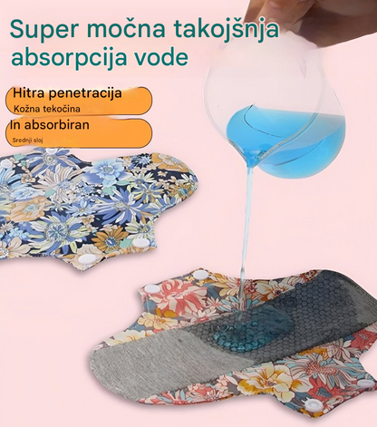 🔥🌈【Plačilo ob dostavi】【Paket 5】Pralni antibakterijski grafitni vložki za preprečevanje stranskih puščanj