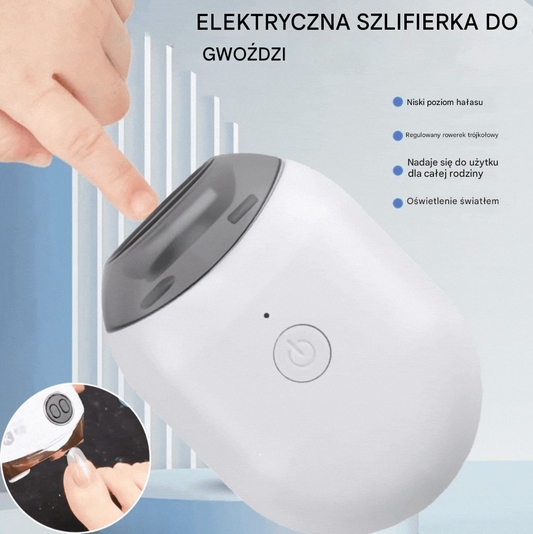 💅 Kup jeden, a drugi dostaniesz gratis! ✨ W pełni automatyczne elektryczne obcinacze do paznokci, bezpieczna i delikatna pielęgnacja paznokci 👶 Ciche i bezpieczne