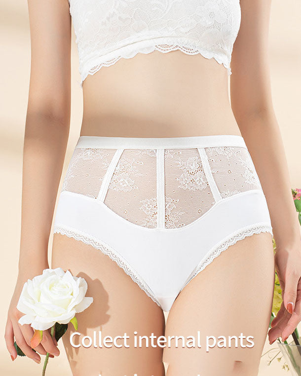 [Zestaw 6 sztuk] 2025 Nowe koronkowe majtki damskie
