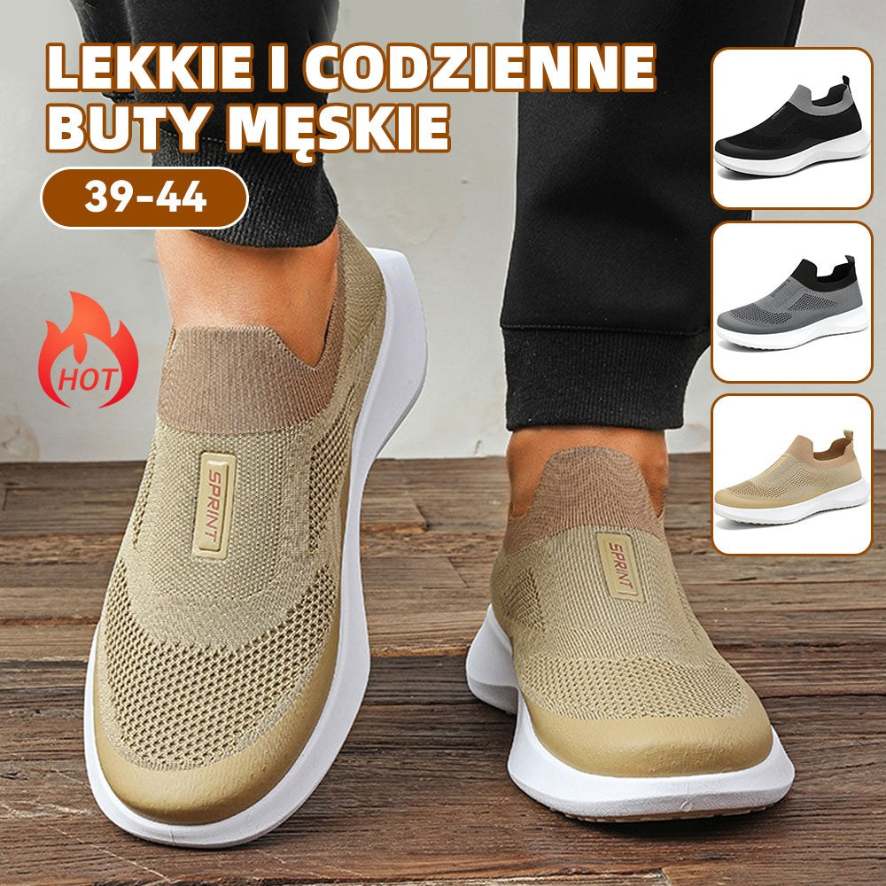 Wiosenna nowość Uniwersalne, codzienne, lekkie, pojedyncze buty Popularne, oddychające, miękkie buty do chodzenia