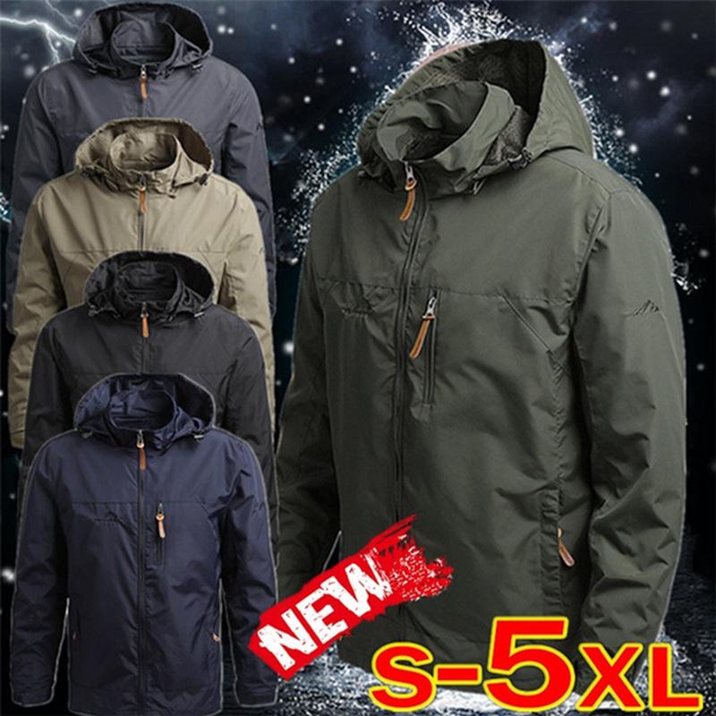 🔥【M-5XL】Jesensko-zimska casual jakna s kapuljačom, širok kroj, veliki brojevi