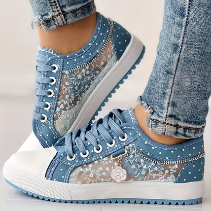 💕【35-42】2026 Lato Nowe Damskie Hollow Denim Casual Shoes